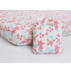 Butterfly Fitted Crib Sheet by Picallily