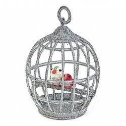 organic cotton crochet bird cage