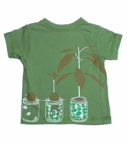 Egg Organic T-shirt-Avocado