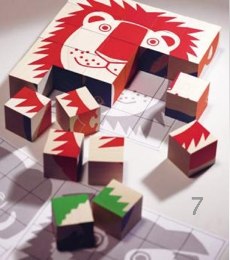 Wooden Animal Puzzle Blocks