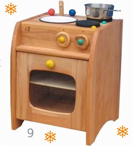 Norbert Wooden Play Kitchen