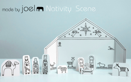 Paper Play City Nativity Scene by Made By Joel