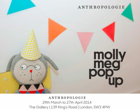 Molly Meg pop up shop at Anthropologie King's Road