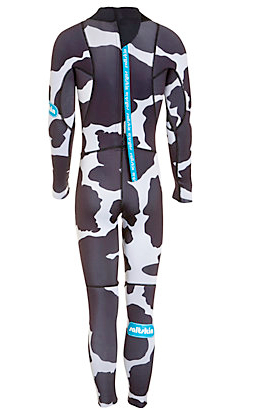Saltskin cow print neoprene wetsuit for kids