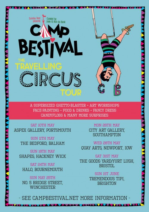 Camp Bestival Circus Tour