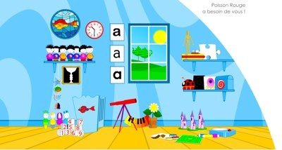 Poisson Rouge, A Wonderful Interactive Website for Toddlers
