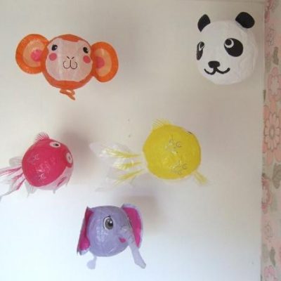 Japanese Paper Balloons from Petra Boase