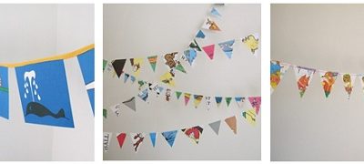 le jeune’s Vintage Book Bunting
