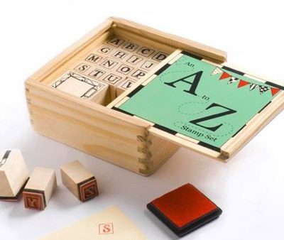 Alice Melvin A-Z Alphabet Stamps