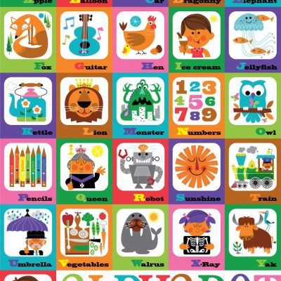 Sean Sims Alphabet Poster