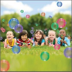 Crayola coloured bubbles