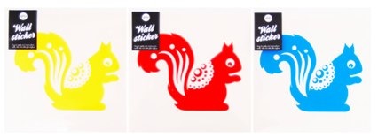 Super Hot Find: Squirrel, Elephant & Owl Wall & Tile Stickers for £3.75