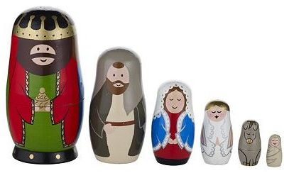 Russian Dolls Nativity