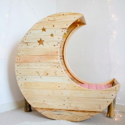 The Moon Crib by Creme Anglaise