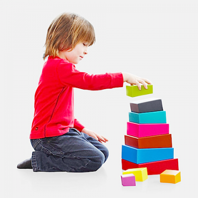 MoMA Topsy-turvy Stacking Blocks