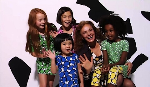 Available March 15th: Diane von Fursternberg Collection for Gap Kids and babyGap