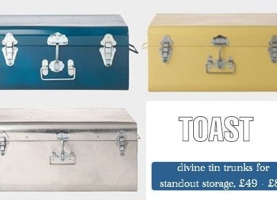 Finally Available For Pre-Order: Toast Tin Storage Trunks