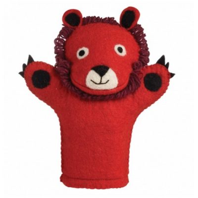 Felt hand puppets at Rume