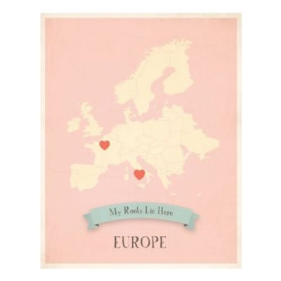 My Roots Map Prints