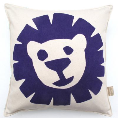 Helen Rawlinson lion cushion