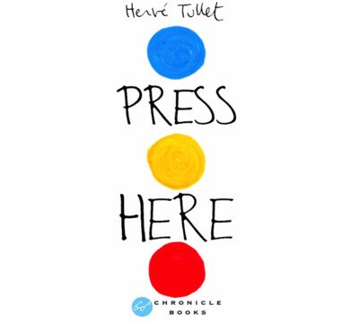 HervÃ© Tullet Press Here iPad app