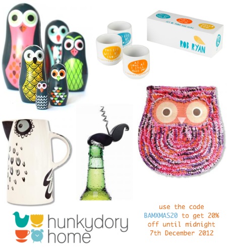 20% off at Hunkydory Home