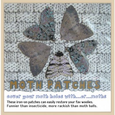 Twisted Twee Moth Patches