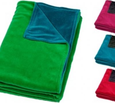 Mundo Melocoton velour baby blankets