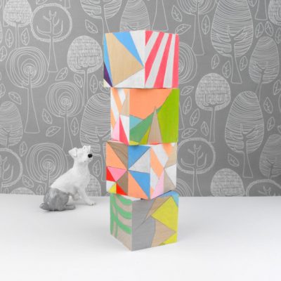 Sketch.inc neon decorative wooden blocks