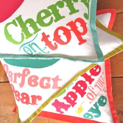 CecilyMae handmade fruity cushions