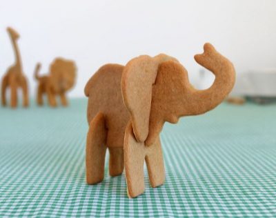 3D Safari Cookie Cutters