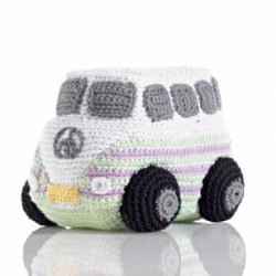 Crocheted campervan by Best Years at Monkey McCoy