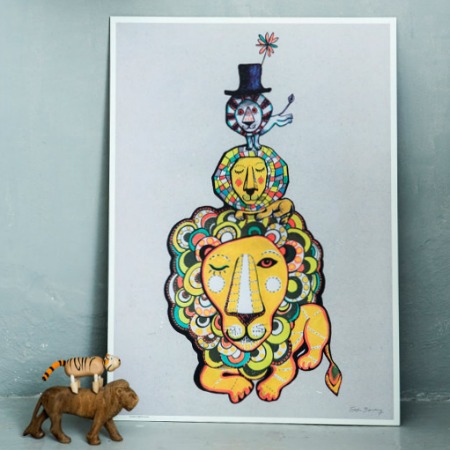 Sofie Børsting lion poster