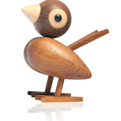 Gunnar FlÃ¸rning wooden sparrow