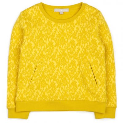 Hot on the high street: Jigsaw Junior jacquard sweatshirt