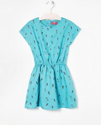 Hot on the high street: Mango feather dress