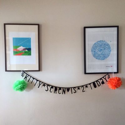 A Little Lovely Company letter banner