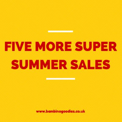 Five more super summer sales