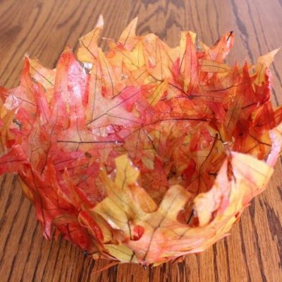 Make Your Own: Leaf Bowl