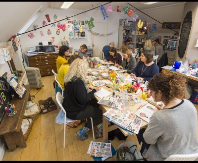 Date for the Diary: Jennie Maizels Sketchbook Club Christmas Card Workshop