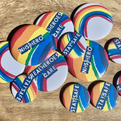 Rainbow badges