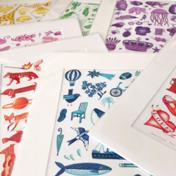 Jennie Maizels Colour Collection prints