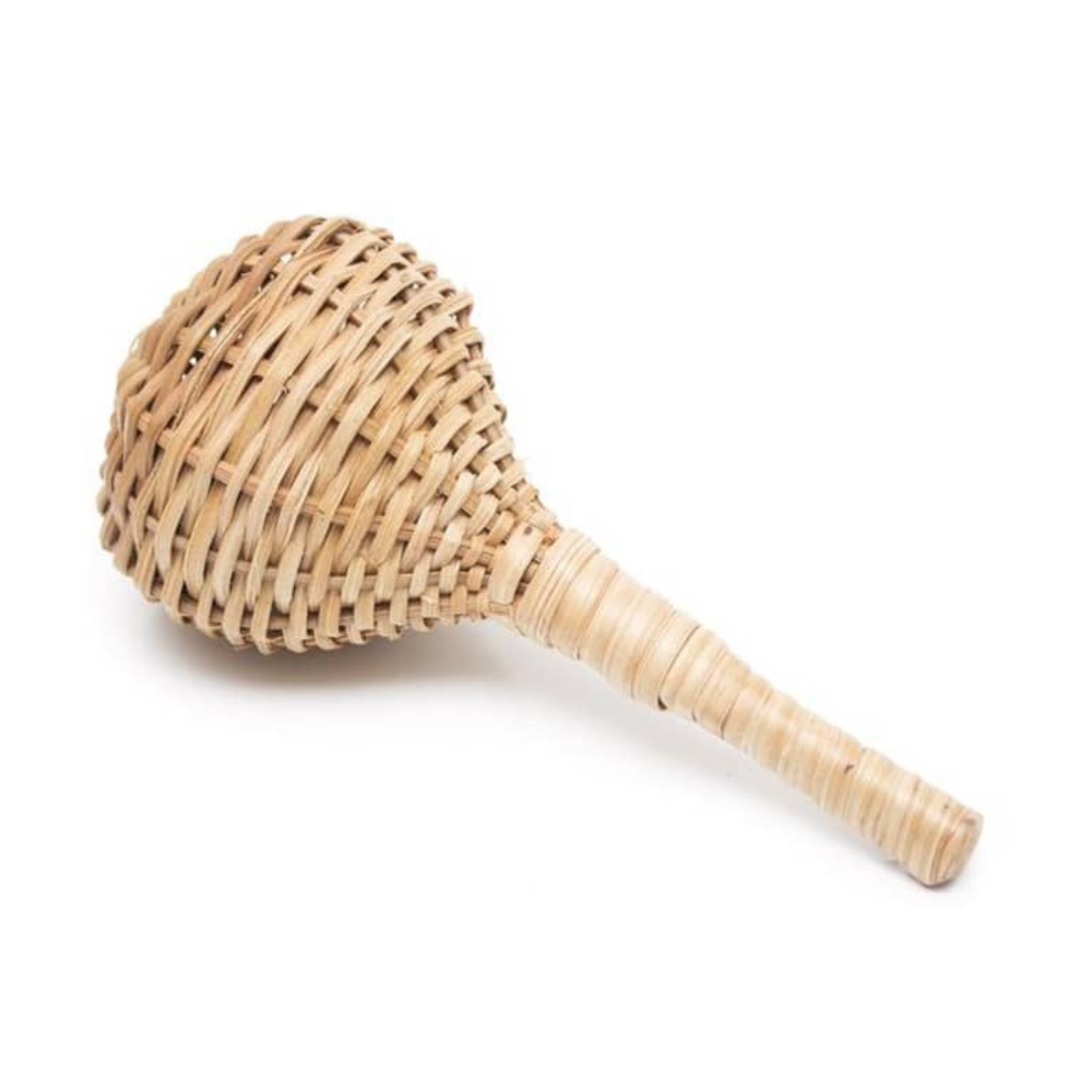 Ghanian wicker rattle, £10, Artisans & Adventurers.