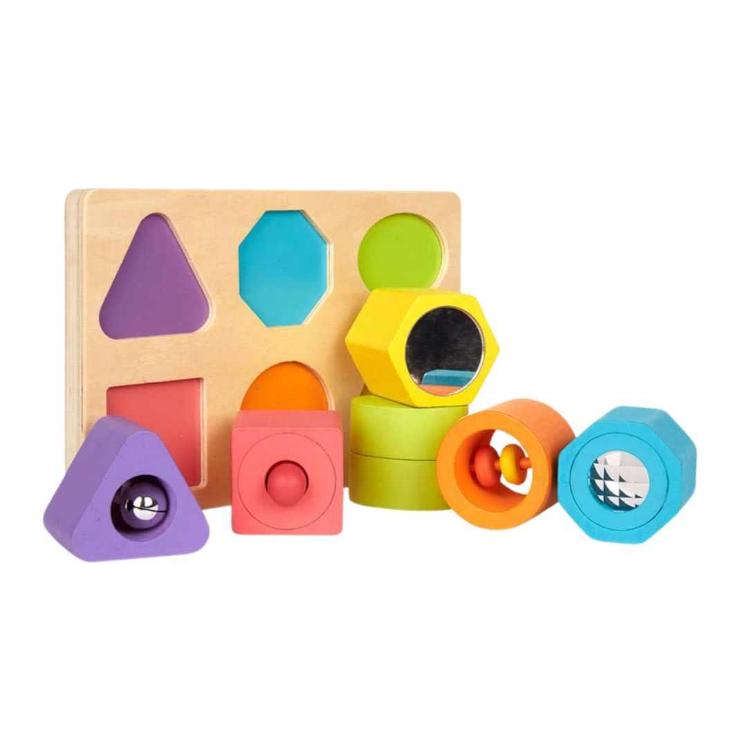 Janod I Wood Shapes & Sounds, £20, Kidly.