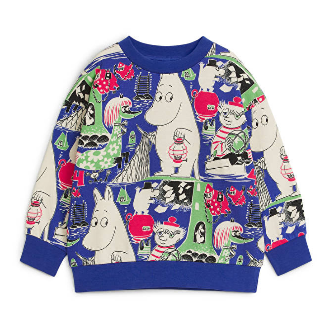 Moomin sweatshirt, £29, Tove Jansson x Arket