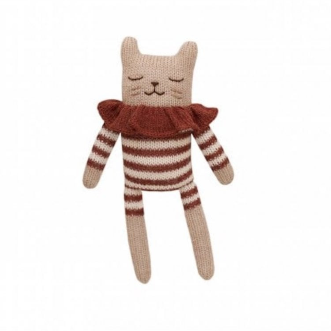 Main Sauvage knitted kitten, £32, Molly Meg