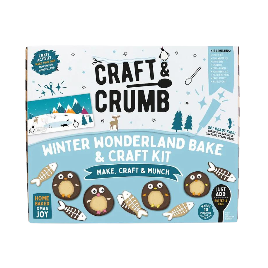 Winter Wonderland Bake and Craft kit, £22, Craft & Crumb