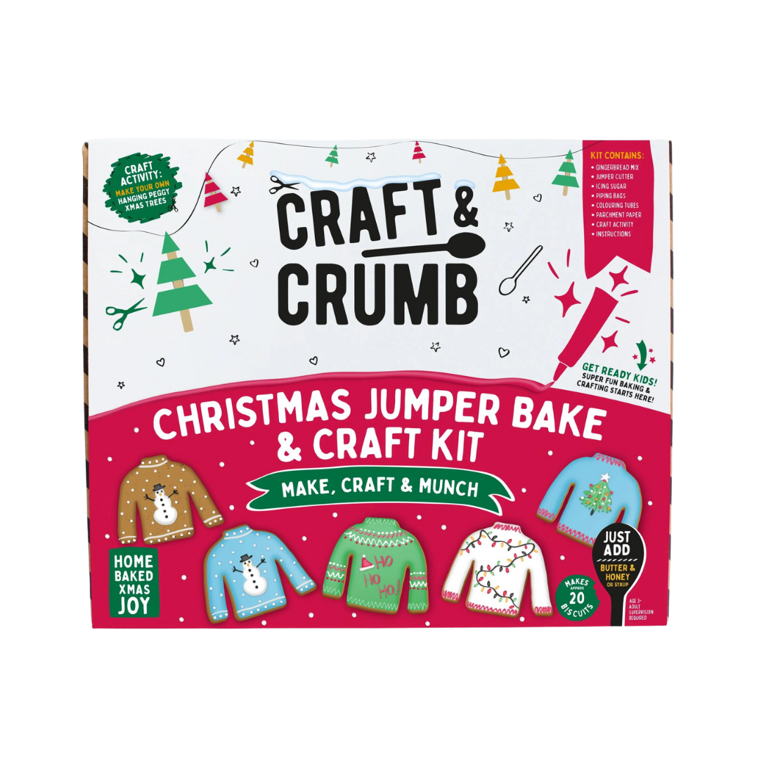 Christmas Jumper Baking kit, £25, Craft. & Crumb