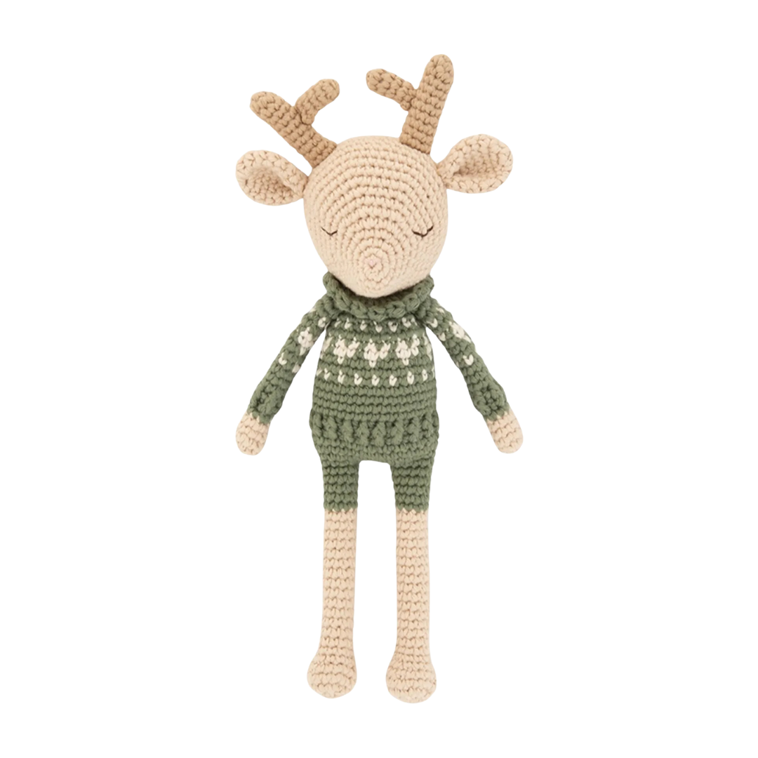 Patti Oslo reindeer doudou, £37, Smallable