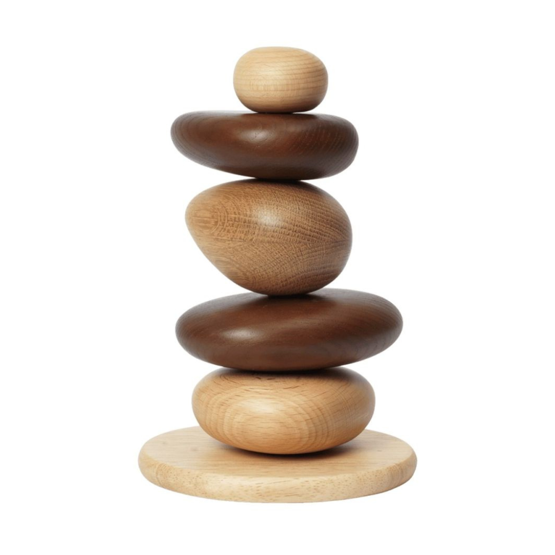 Ferm Living wooden stacking blocks, £75, Selfridges